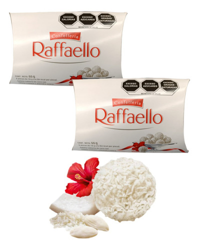 Chocolate Blanco 6 Pz Raffaello