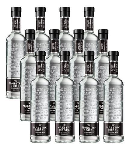 Tequila Maestro Dobel Diamante 700 Ml 12 Pack 12 Piezas