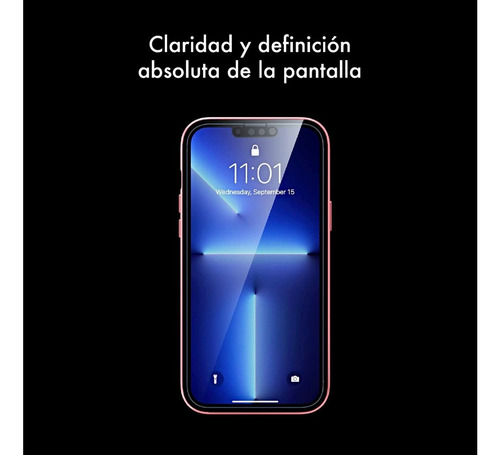 Imagen 7 de 10 de Film Ceramico Mate Compatible iPhone 13 Y 13 Pro
