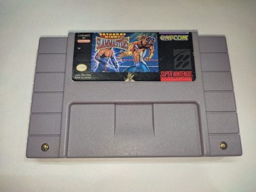 Saturday Night Slammaster Snes Original *play Again* (Reacondicionado)