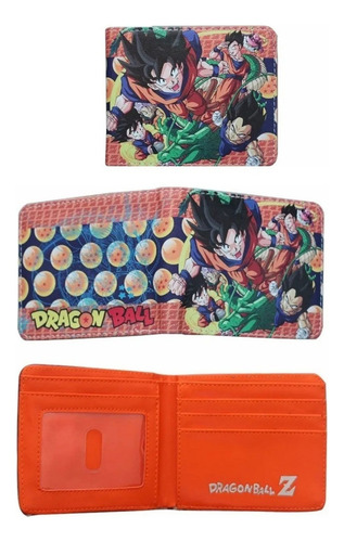 Dragon Ball Z - Cartera Goku Vegeta Broly Gogeta Trunks 05