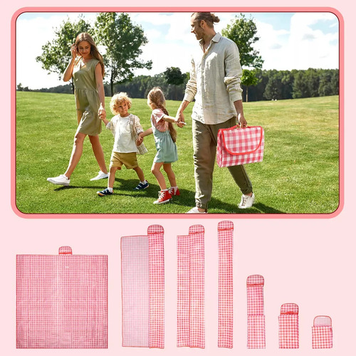Tapete De Picnic Impermeable Acampar Playa Manta 180x180cm