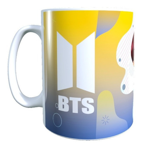 Taza - Tazón Diseño Bts, Suga, 320 Cc
