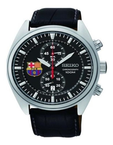 Imagen 1 de 3 de Reloj Seiko Snn269 Barcelona Pulsera Cuero Envio Grats