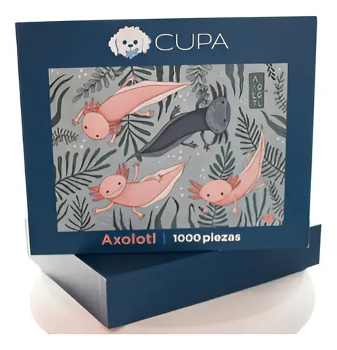 Puzzle Axolotl De 1000 Piezas – Relájate Y Concéntrate Con Piezas Resistentes, Caja Premium, Regalo Para Hombres Y Mujeres (70x50cm)