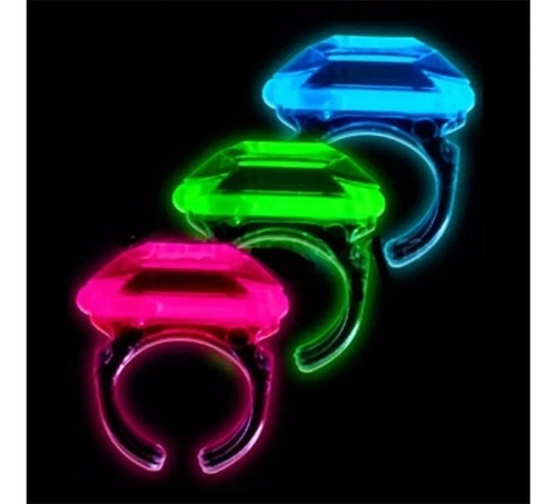 Combo Anillo Party Glow / Neon / Quimico - X 50 Unidades