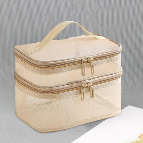 Bolsa De Higiene Pessoal Portátil Para Mulheres, Bolsa Ouro