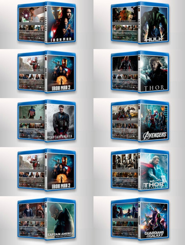 Bluray - Colección Marvel Completa - Peliculas Completas Mcu