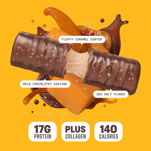 Protein Bar Built Salado Caramel Puff, 17 G De Proteína, 140