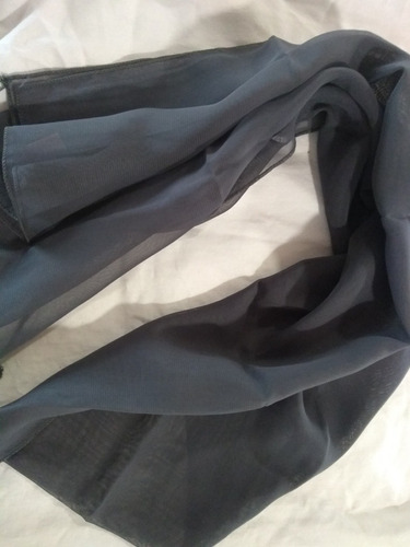 Pashmina Gasa 145x030 Gris Oscuro 