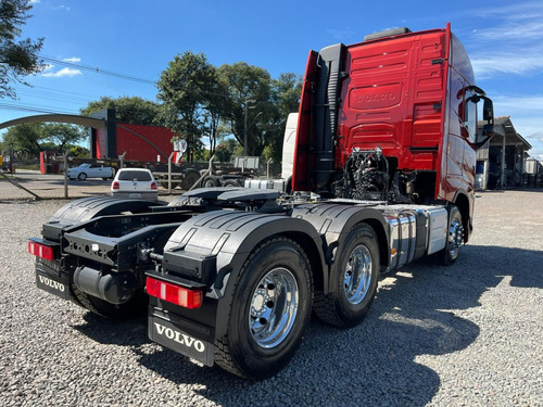 Volvo Fh 540 Cab. Globetrotter Pac Ec 2024 Vermelho Traçado
