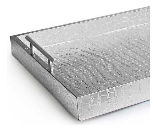 Alligator Bandeja Rectangular Para Servir Con Asas, 8519640