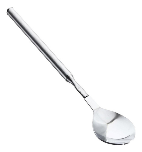 Cuchara Telescópica De Acero Inoxidable, Cuchara Extensible,