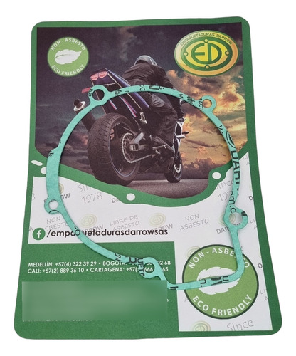 Empaque Tapa Volante Kawasaki Kmx 125 Kdx125 Exterior Darrow