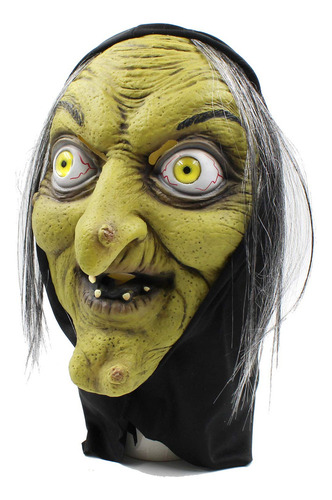 Fwefww Disfraz De Cosplay De Terror Para Halloween Con Máscara De B