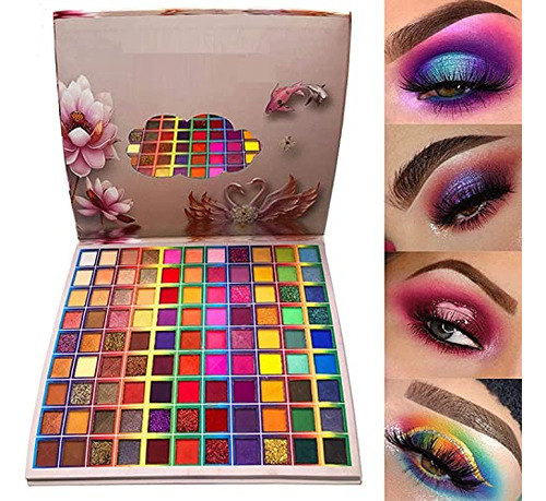 Paleta De Sombras De Ojos De 99 Colores, Paleta De Sombras D