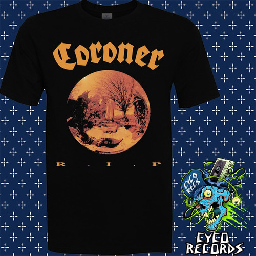 Coroner - Rip - Metal - Polera- Cyco Records