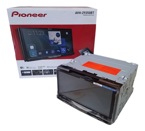 Autoestéreo Pioneer Avh-z9250bt 7 /50wx4/dvd/bt/usb/hd