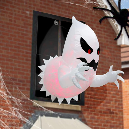Inflatable Halloween Decoration Terrible Lighted For Lawn