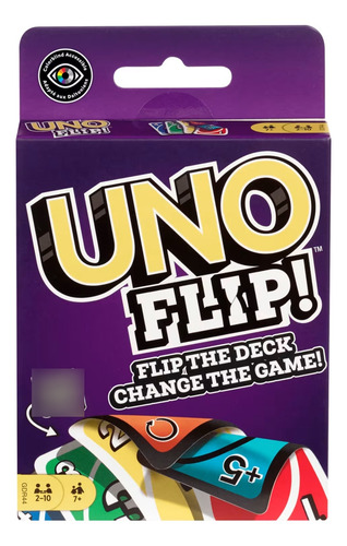 Cartas Uno Flip Juego De Mesa Familia Amigos Fiesta