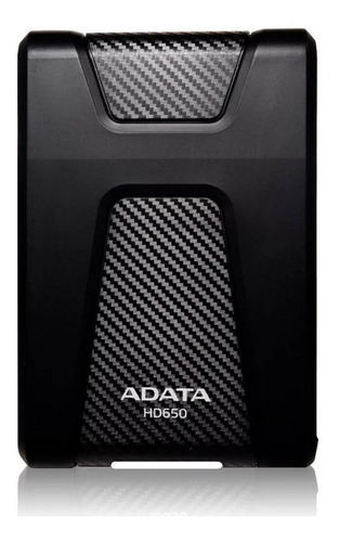 Adata Dashdrive Hd650 1tb Externo Negro Portátil Negro