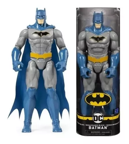 Figura Batman Azul Articulado 30 Cm Dc Sharif Express