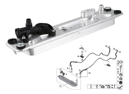 Radiador Óleo Cambio Câmbio Bmw 7553389