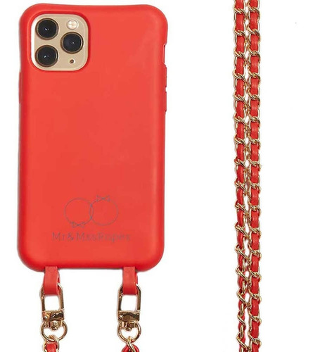 . Funda Mrsropes Para iPhone 12 Mini Gala Roja Colgante