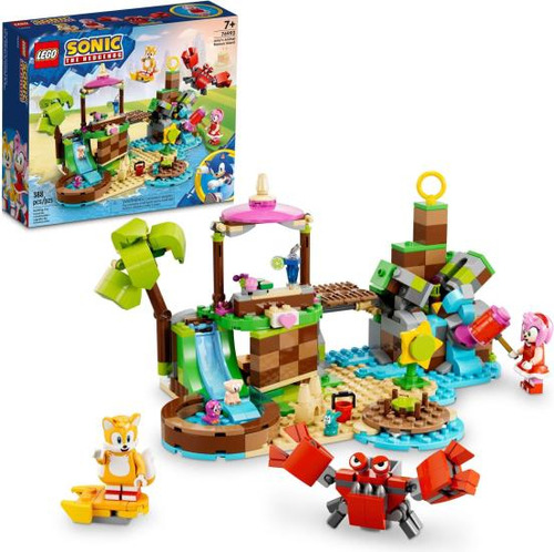 Lego Sonic The Hedgehog Amys Animal Rescue Island Juego De 