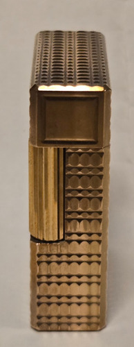 Encendedor Dupont Enchapado Oro. Func Perfecto Piedra Ygas (Usado)