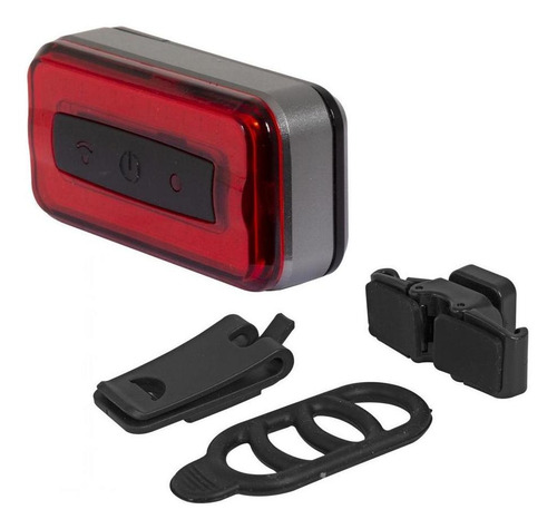 Luz Trasera Led Ebl-3286 Roja Vision Con Belt Clip 2019 Visi