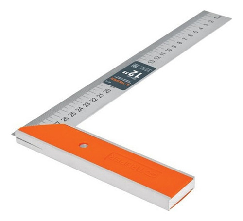 Escuadra P/ Carpintero 12 Truper Acero Con Mango D Aluminio