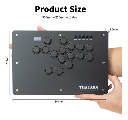 Tikitaka Arcade Stick T16b Gamerfinger Con Turbo Functions