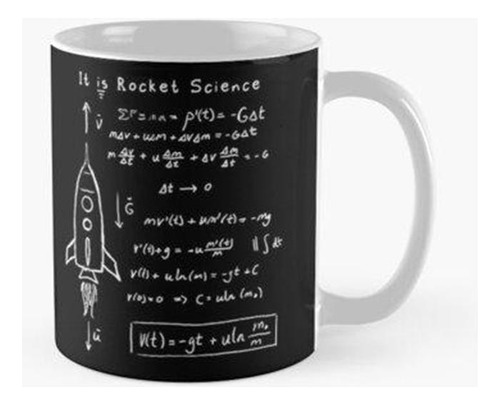 Taza Astrofísica Cohete Aeroespacial Ciencia Arte Calidad Pr