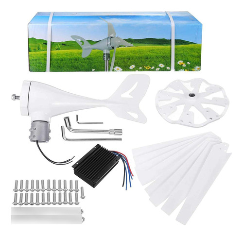 Generador Eólico Solar 8000w 12v 24v Kit Con Controlador