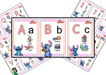 Comprar Kit Imprimible Abecedario Lilo Y Stitch Editable