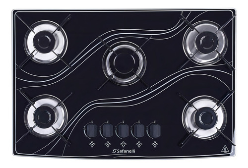 Kit Forno Inox Bancada 45l + Cooktop 5 Bocas ! 220v