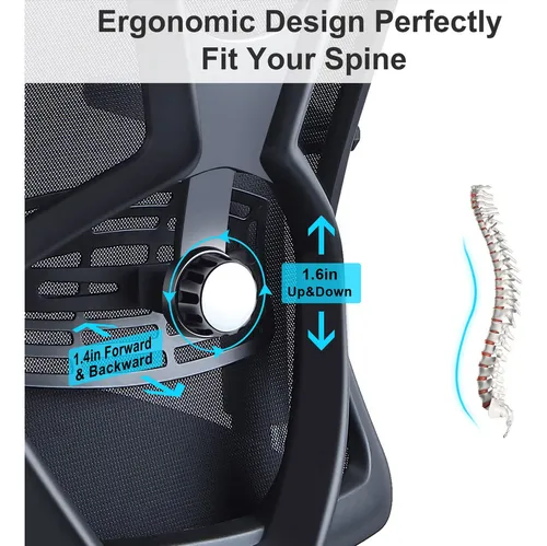 Ticova Silla De Oficina Ergonómica Silla De Escritorio