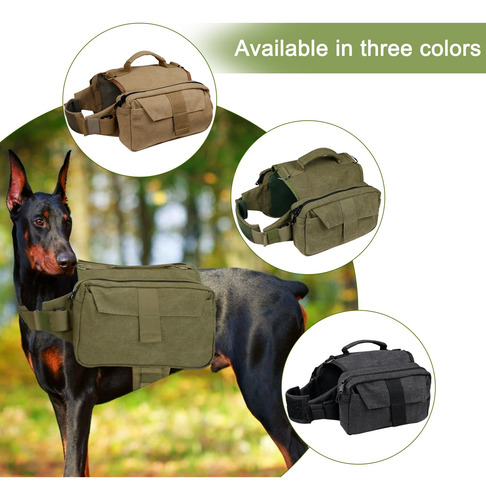 #nylon Mochila Para Cães Mochila Tática Para Animais De