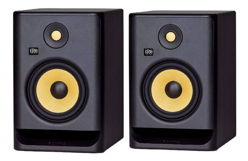 Par Monitores De Estudio Activo Krk Rokit 7 G4 Rp7 Cuo