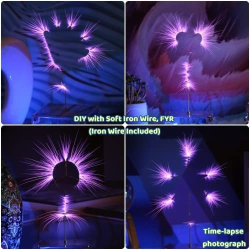Imagen 5 de 9 de Joytech Bluetooth Music Tesla Coil Arc Plasma Altavoz De