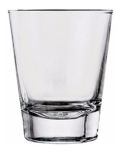 Vaso Agua Cónico 220 Ml Vidrio Old Fashion Nadir Set X12