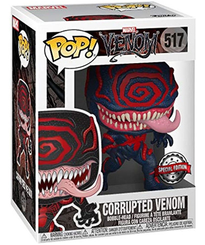 Marvel Funko Corrupted Venom La Comic Con Exclusive Pop 517.