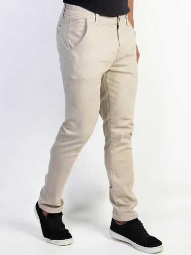 MLB 3925252497 Calca Sarja Social Masculina Esporte Fino Com Elastano JM