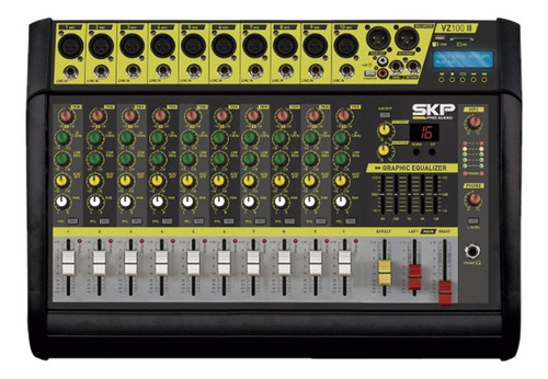 Mixer Power Consola 10 Canales Vz-100 Ii Skp - Envío Gratis