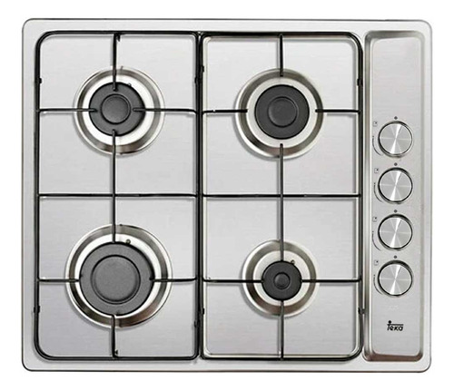 Combo Parrilla Gas + Campana Teka Duetto Plus 60 + Acc Color Gris