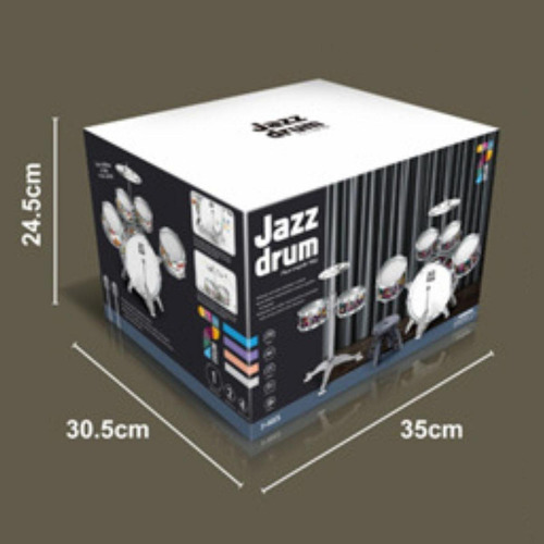 Ditdlers Jazz Drum Kit Cymbal Y Drumstick Desarrollo De