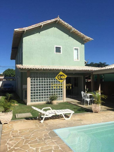 Imagem 3 de 30 de Casa Com 4 Dormitórios À Venda, 218 M² Por R$ 1.400.000,00 - Recreio - Rio Das Ostras/rj - Ca1743