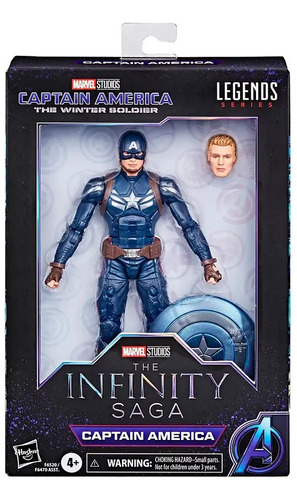 Figura Capitan America Tws The Infinity Saga Marvel Legends
