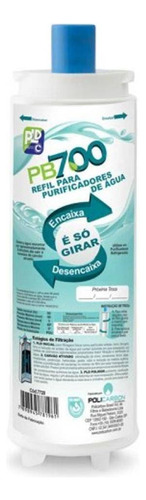 Refil Filtro Purificador Masterfrio Rótulo Azul 22,5mm Pb700